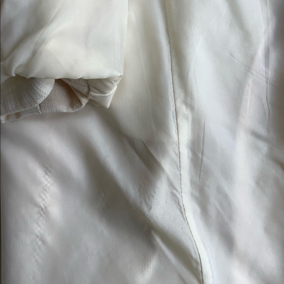 Vintage ivory coat - Picture 4 of 8